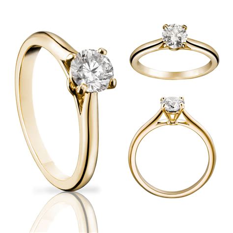 cartier gold engagement rings|cartier engagement rings solitaire.